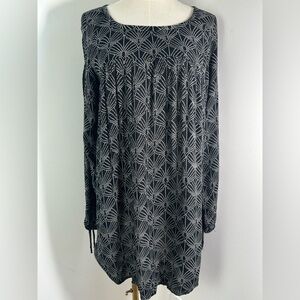 ROXY Knee Length Patterned Tunic